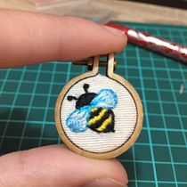 Mi Proyecto del curso: Técnicas de bordado en miniatura Ein Projekt aus dem Bereich Stickerei von Miriam Rosillo Olmos - 30.09.2020