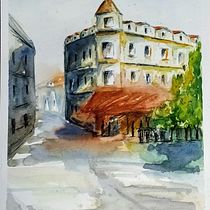 I am Debadipta Basak. I really enjoyed this course and different techniques. I have selected a building from Aalborg, Denmark for my final project in Architectural Sketching with Watercolor and Ink course.. Ilustração arquitetônica projeto de Debadipta Basak - 24.09.2020