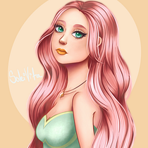 Mi Proyecto del curso: Retrato de personajes femeninos con Procreate. Portrait Drawing, and Digital Drawing project by Nicole - 10.18.2020