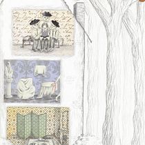 Mi Proyecto del curso: Experimentación gráfica para relatos ilustrados. Traditional illustration project by Guadalupe Villegas - 09.25.2020