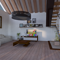 Mi Proyecto del curso: Visualización arquitectónica con V-Ray Next para SketchUp Ein Projekt aus dem Bereich ArchVIZ von Liliana Peña Ortiz - 25.09.2020