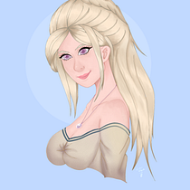 My project in Female Character Portraits in Procreate course. Projekt z dziedziny Trad, c i jna ilustracja użytkownika vctrmora89 - 25.09.2020