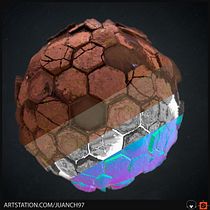 My project in Introduction to Texture Creation with Substance Designer course. Un projet de 3D de juanchavarria1997 - 26.09.2020