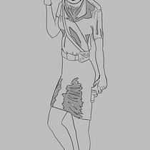 Mi Proyecto del curso: Diseño de personajes femeninos para cómics. Character Design project by maramorenamiras03 - 09.26.2020