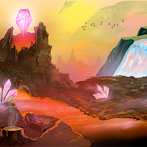 Mi Proyecto del curso: Teoría del color: cómo aplicarla a tus imágenes. Un proyecto de Bocetado, Concept Art, Diseño y Pintura digital de Erick Prieto - 26.09.2020