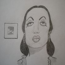 Katy Jurado. Desenho a lápis projeto de juliusm61 - 12.11.2020