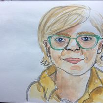 My project in  Watercolor Portrait Sketchbook course. Watercolor Painting project by marion_miller - 09.26.2020