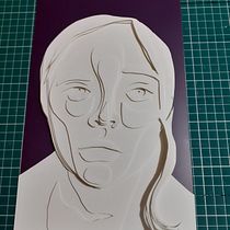 My project in 3D Portraits with Paper Layers course. Modelagem 3D projeto de Lizz Buck - 26.09.2020