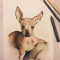 Mi Proyecto del curso: Técnicas experimentales de acuarela para principiantes . Watercolor Painting, Traditional illustration, Fine Arts, and Naturalistic Illustration project by Lorena Cardenas Flores - 09.26.2020