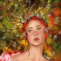 My project in Digital Fantasy Portraits with Photoshop course. Digital Painting project by Bella Silva - 09.27.2020