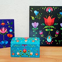 Mi Proyecto del curso: Introducción a la ilustración floral con acrílico. Ilustração tradicional projeto de Diana Marcela Rozo Pinzón - 27.09.2020