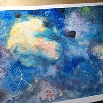 A dream galaxy.  project by Andreia - 09.29.2020
