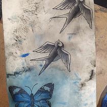 Meu projeto do curso: Tatuagem para principiantes. Tattoo Design project by Júlia Fernandes - 09.28.2020