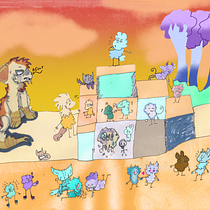 My project in The Art of Sketching: Transform Your Doodles into Art course Ein Projekt aus dem Bereich Design von Figuren von Anastasia Monakhov - 03.10.2020