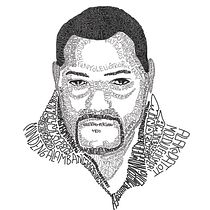 My project in Hand-Drawn Typographic Portrait course. Artistic Drawing, Traditional illustration & Ink Illustration project by Shael Ami - 09.28.2020