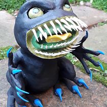 Art Toy Creation: Boris The Demon Frog. Un proyecto de Art to de Young Kauri - 22.11.2020