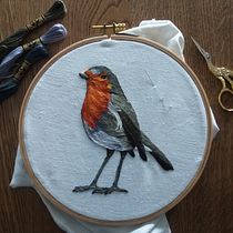 Meu projeto do curso: Pintar com linha: técnicas de ilustração têxtil. Embroider project by Nadine Rodrigues - 09.29.2020