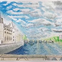 Mi Proyecto del curso: Dibujo arquitectónico con acuarela y tinta. Pintura em aquarela projeto de Andrés Guzmán - 29.09.2020