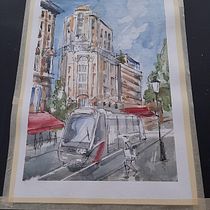 Mi Proyecto del curso: Dibujo arquitectónico con acuarela y tinta. Arquitetura, e Arquitetura digital projeto de Joaquin Barriga Lorente - 11.11.2020