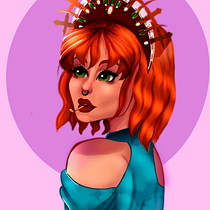 Mi Proyecto del curso: Retrato de personajes femeninos con Procreate. Projekt z dziedziny  Sztuki piękne użytkownika psepulveda00 - 30.09.2020