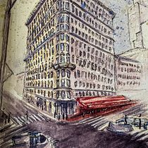 Meu projeto do curso: Desenho arquitetônico com aquarela e tinta. Arquitetura e Ilustração arquitetônica projeto de Carolinne Xavier - 23.10.2020