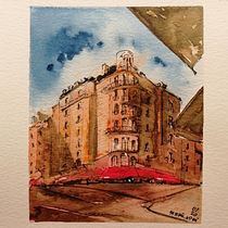 I'm very happy with the course & the outcome 😊. Pintura em aquarela, e Pintura projeto de Manu Komi - 30.09.2020