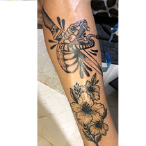 Mi Proyecto del curso: Tatuaje para principiantes. Sketching & Ink Illustration project by Luisa Oñate - 09.30.2020