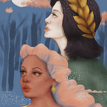 My project in Digital Fantasy Portraits with Photoshop course. Digital Drawing, Digital Illustration, and Digital Painting project by livliv - 09.30.2020