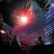 Mi Proyecto del curso: Iniciación al concept art: diseñando el futuro. Projekt z dziedziny Trad, c, jna ilustracja, Retuszowanie fotografii, Ilustracja c, frowa, Gr, komputerowe i Concept art użytkownika Antonio Daniel Torres Santana - 08.01.2023