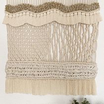 Mi Proyecto del curso: Introducción al macramé: creación de un tapiz decorativo Ein Projekt aus dem Bereich H und werk von elsa_mib - 30.09.2020