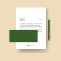 Mi Proyecto del curso: Diseño de papelería corporativa que cautiva . Un projet de Design  , et Conception 3D de Zulema Pajuelo - 30.09.2020