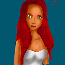 Meu projeto do curso: Retrato de personagens femininas com Procreate. Projekt z dziedziny  R i sunek użytkownika Antonio Salgado - 30.09.2020