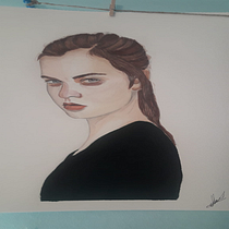 Mi Proyecto del curso: Retrato en acuarela a partir de una fotografía. Portrait Drawing, and Watercolor Painting project by Paula de Tierra - 10.01.2020