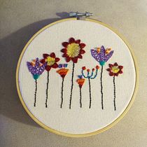 Jardín cromático. Un projet de Broderie de Inès Badosa - 01.10.2020
