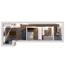 Mi Proyecto del curso: Diseño de interiores de principio a fin. Un projet de Architecture d'intérieur, Décoration , et Design d'intérieur de Clara Campomanes Gómez - 01.10.2020