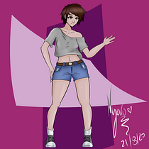 Mi Proyecto del curso: Nyoko. Creación de personajes manga. Animation project by Nao Nao - 10.02.2020