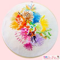 Mi Proyecto final. Embroider, Creativit, and DIY project by Las Flores creativas de Teresa - 10.01.2020