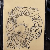 My project in Tattoo for Beginners course. Creativit project by rubyvanderkuil - 10.02.2020