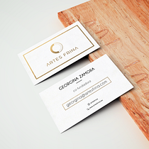 Mi proyecto: Tarjetas de presentación. Un projet de Design graphique de Francisco Javier Rodriguez - 02.10.2020