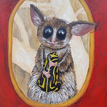 Possum and the frog. Painting project by tracey0080 - 10.30.2020