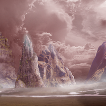Meu projeto do curso: Matte Painting: criando mundo fotorrealistas. Digital Illustration project by bsilva2222 - 10.03.2020