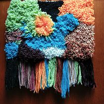 Mi Proyecto del curso: Introducción al latch hooking y locker hooking. Un progetto di Ricamo di Lorraine Solano Zeledón - 03.10.2020