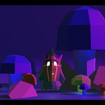 Mi Proyecto del curso: Modelado de personajes low poly para videojuegos  Ein Projekt aus dem Bereich 3-D-Animation von Alan Partida Hernández - 03.10.2020