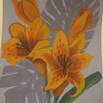 Mi Proyecto del curso: Pintura botánica con acrílico. Botanical Illustration project by alnaturalspanish - 10.04.2020