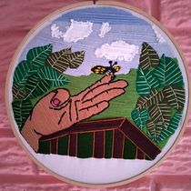 Mi Proyecto del curso: Introducción al bordado botánico. Embroider project by Jeicsy Ruano - 10.04.2020