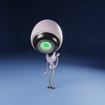 Mi Proyecto del curso: Introducción al diseño y modelado 3D con Blender. Projekt z dziedziny 3D użytkownika Nelson Torres Campos - 04.10.2020