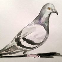 My project in Experimental Watercolor Techniques for Beginners course. Drawing project by queer_ooloi - 10.23.2020