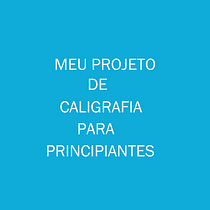 Meu projeto do curso: Caligrafia com pincéis de água para principiantes. Un progetto di  di Guilherme Tavares - 05.10.2020