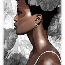 My project in Illustrated Portraits with Procreate course. Desenho digital projeto de Maura Trice - 05.10.2020