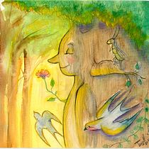 Mi Proyecto del curso: Introducción a la ilustración infantil El nacimiento de Pinocho. Traditional illustration project by Teresa Hernández - 10.05.2020